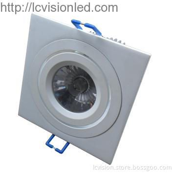 9W Triac Dimming SQUARE LED Downlight, Dimmable